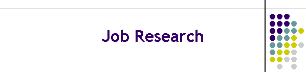 Job Research