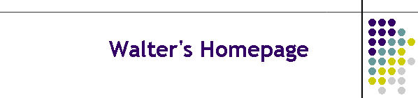 Walter's Homepage